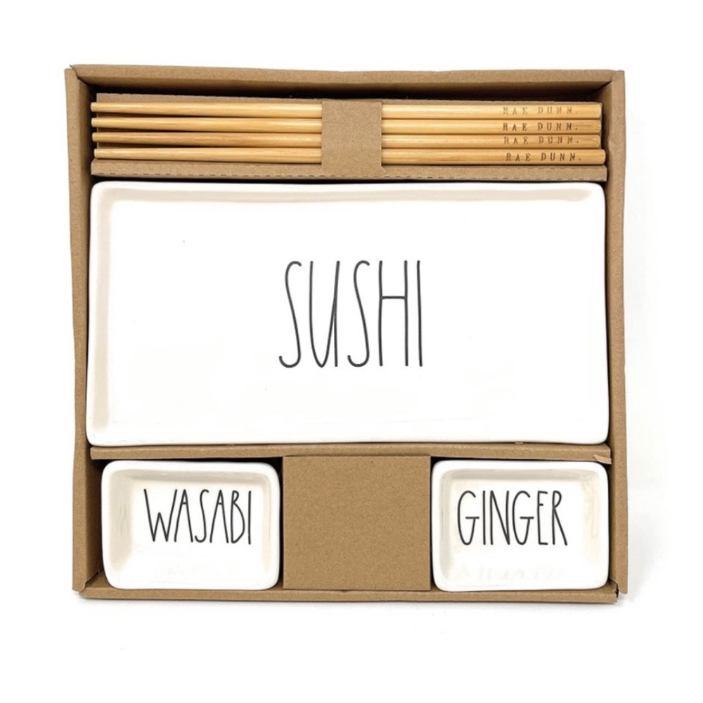 Rae Dunn Sushi Set